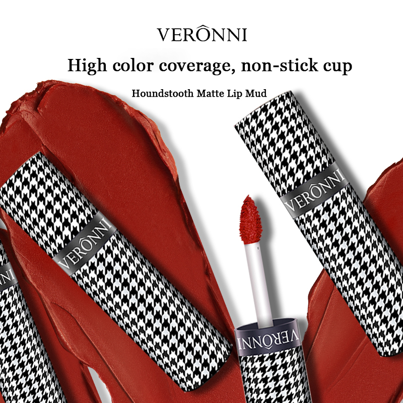 Lip Tint Korean - Matte Velvet Lip Gloss Lips Mud
