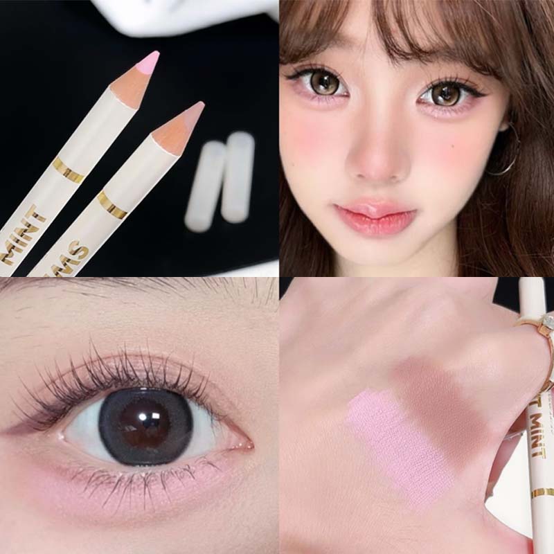 Lip Tint Korean - Lying Silkworm Shadow Brightening Lip Line