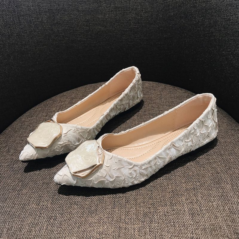 Korean Lifestyle Trends - Women's Shoes Flat Pointed Toe with