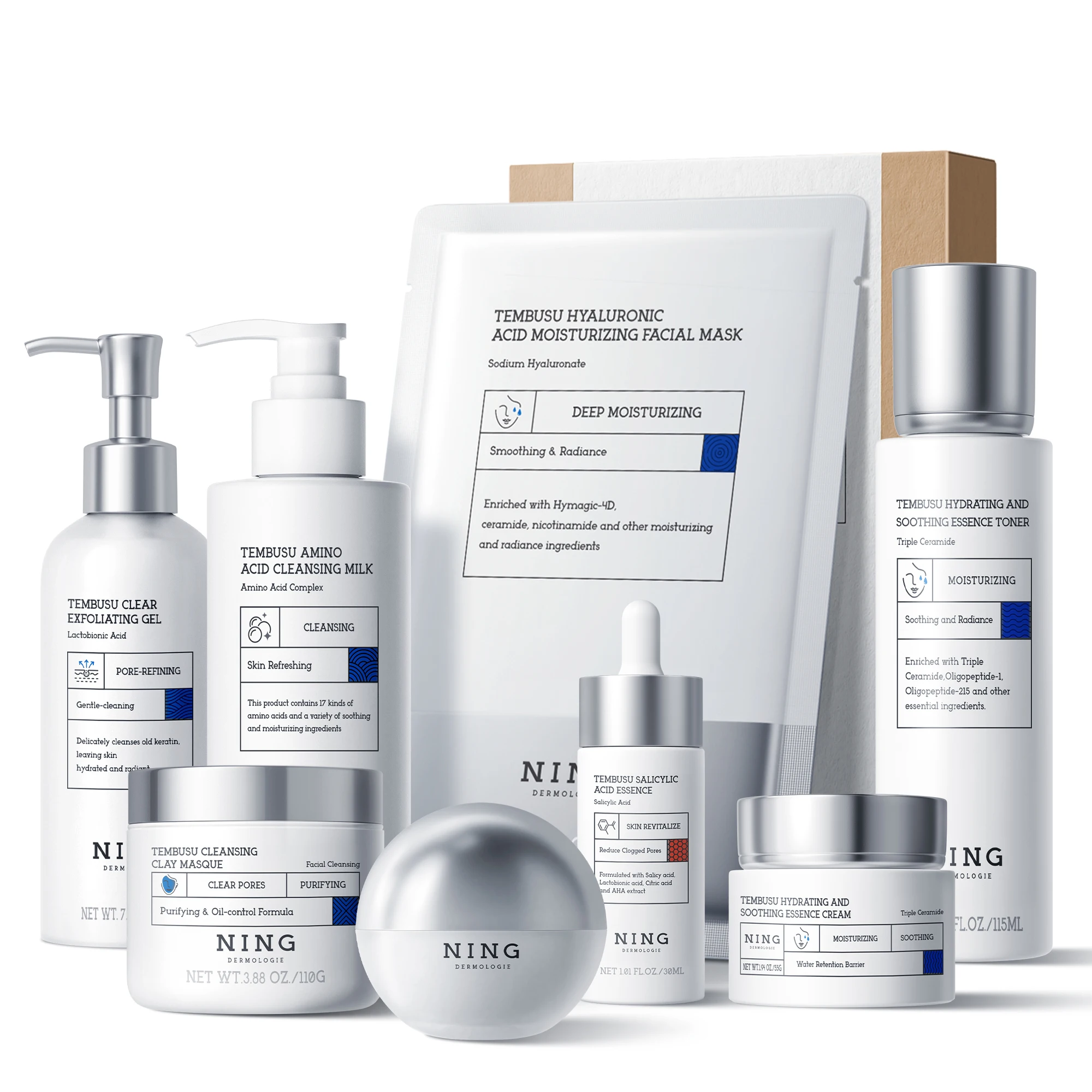 Tembusu Essence Skin Care Set  - đánh giá và giá Essence Serum Toner
