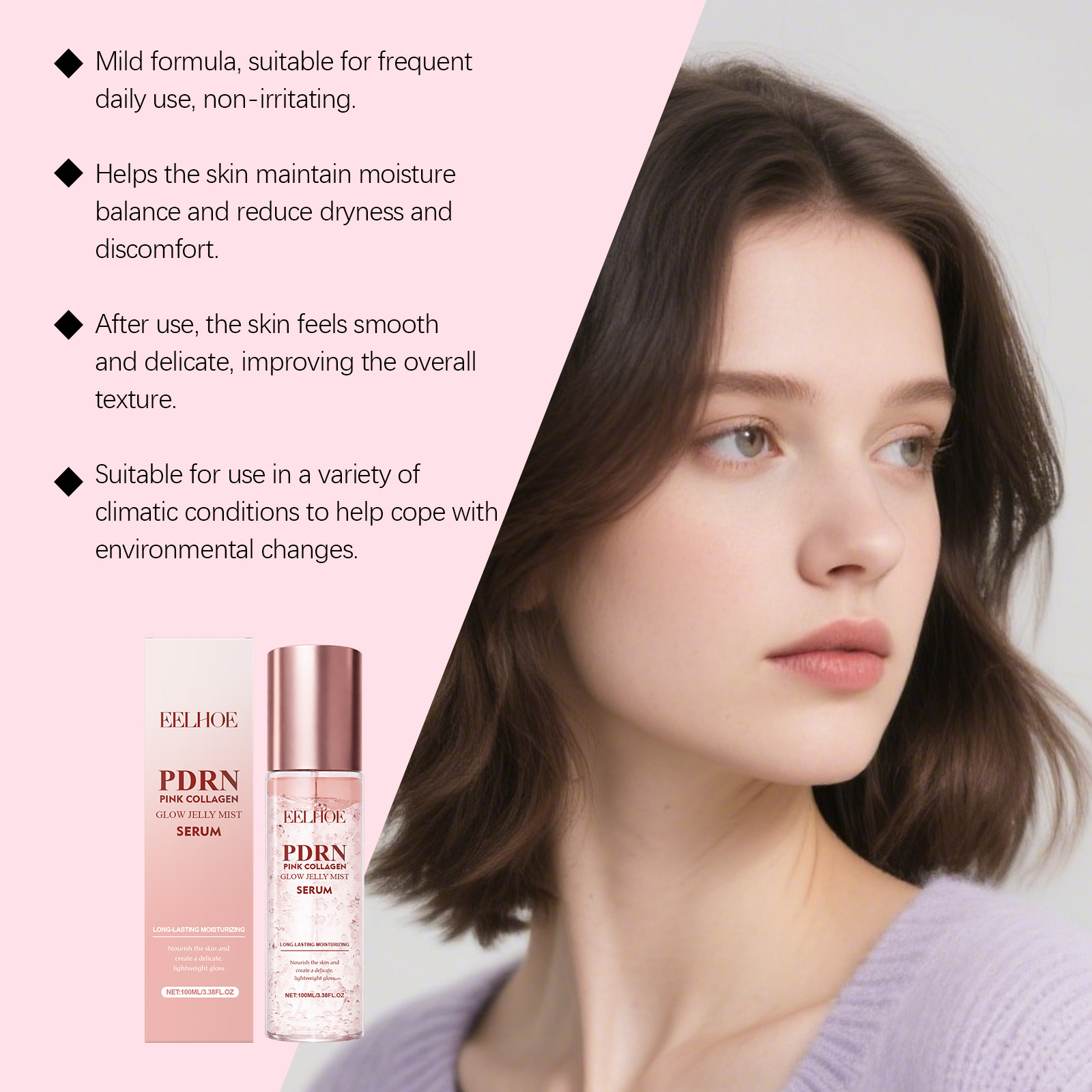 Collagen Essence Spray Smoothi - đánh giá và giá Essence Serum Toner