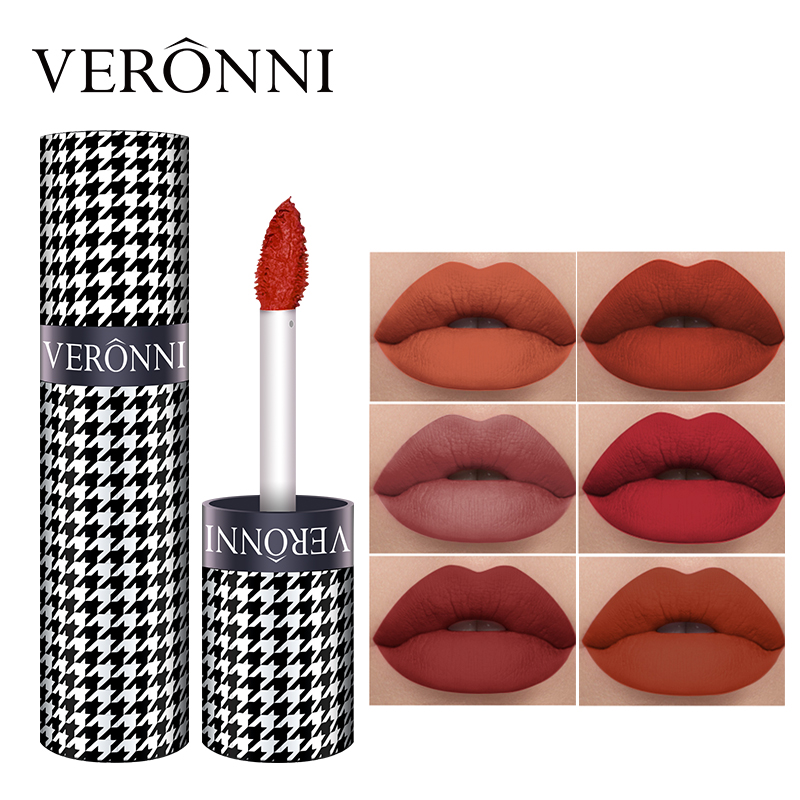 Matte Velvet Lip Gloss Lips Mu - đánh giá và giá Lip Tint Korean