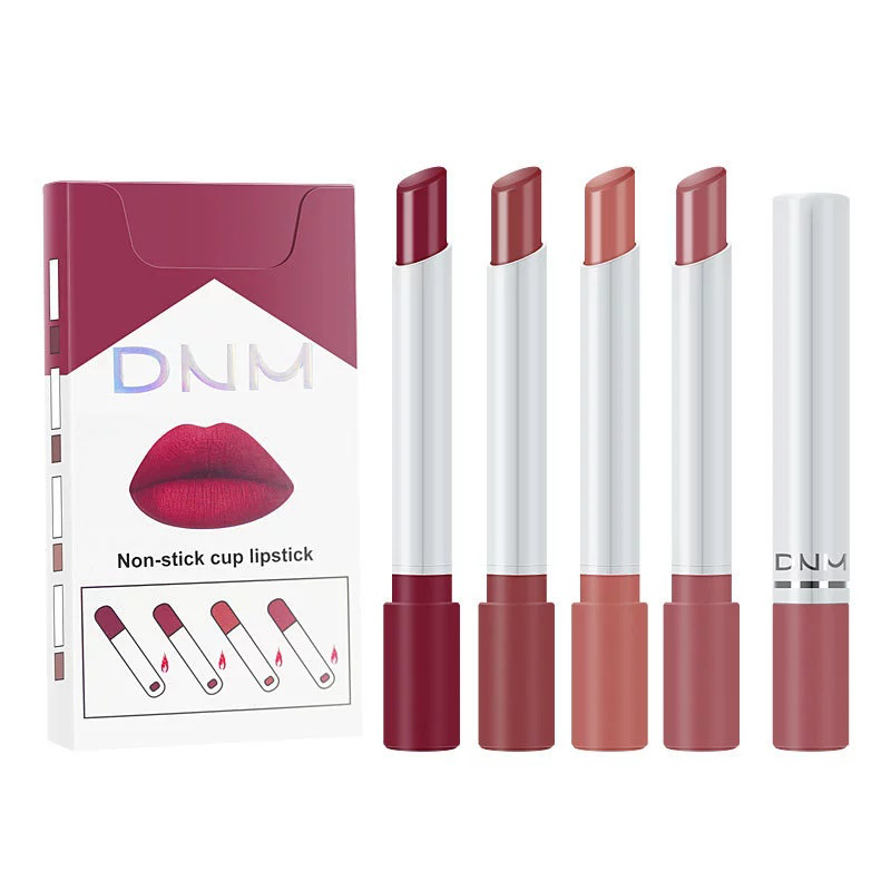 4Pcs/set Makeup Lipstick Korea - đánh giá và giá Lip Tint Korean