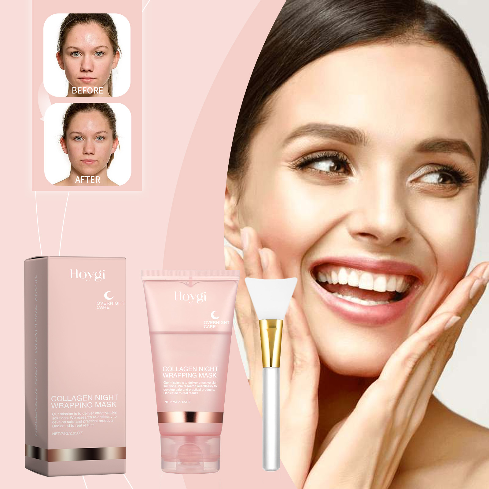 Deep Collagen Mask Peel Off Ma - đánh giá và giá Sleeping Pack Overnight