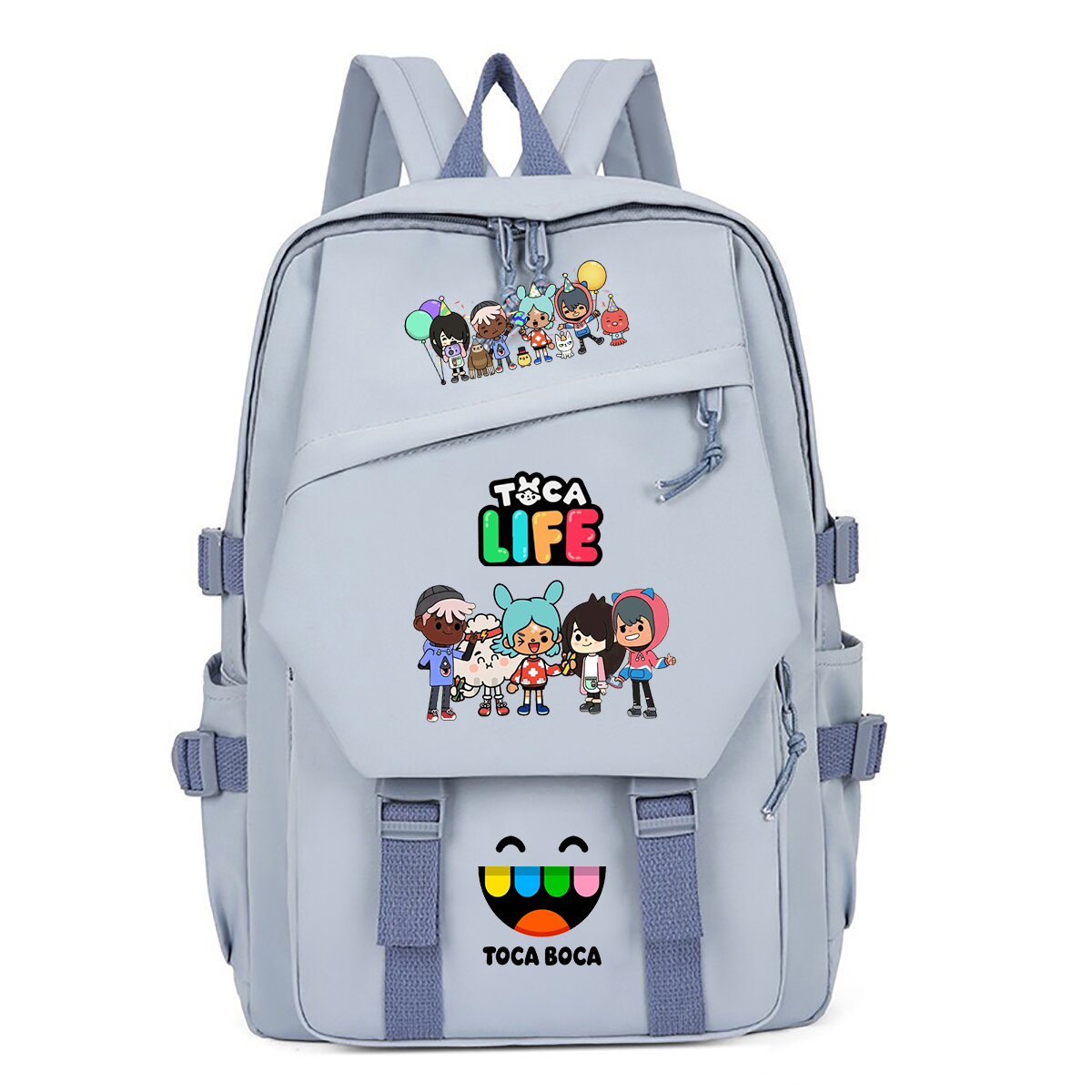 Toca Life World Print Backpack - đánh giá và giá Korean Girl Lifestyle