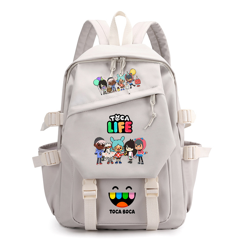 Toca Life World Print Backpack - đánh giá và giá Korean Girl Lifestyle