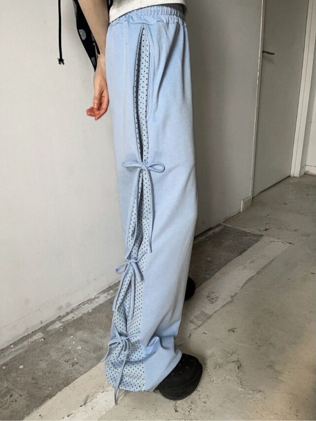 Autumn Winter Polka Dot Splice - đánh giá và giá Korean Pants Lifestyle