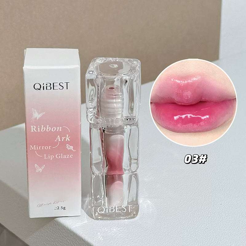 QIBEST Beauty Juice Lip Glaze  - đánh giá và giá Lip Tint Korean