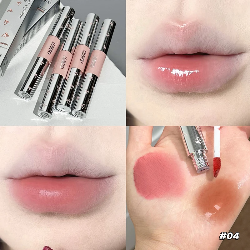 QIBEST Double Head Matte Velve - đánh giá và giá Lip Tint Korean