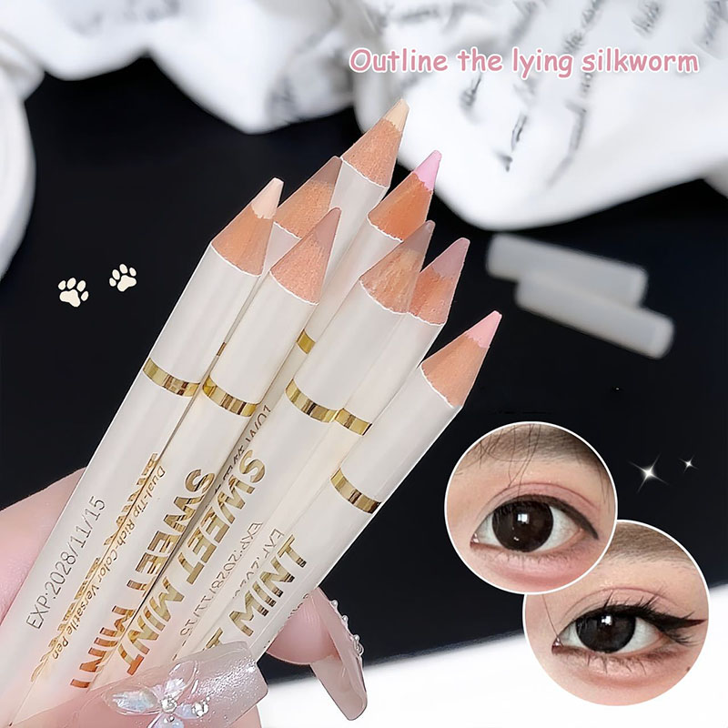 Lying Silkworm Shadow Brighten - đánh giá và giá Lip Tint Korean