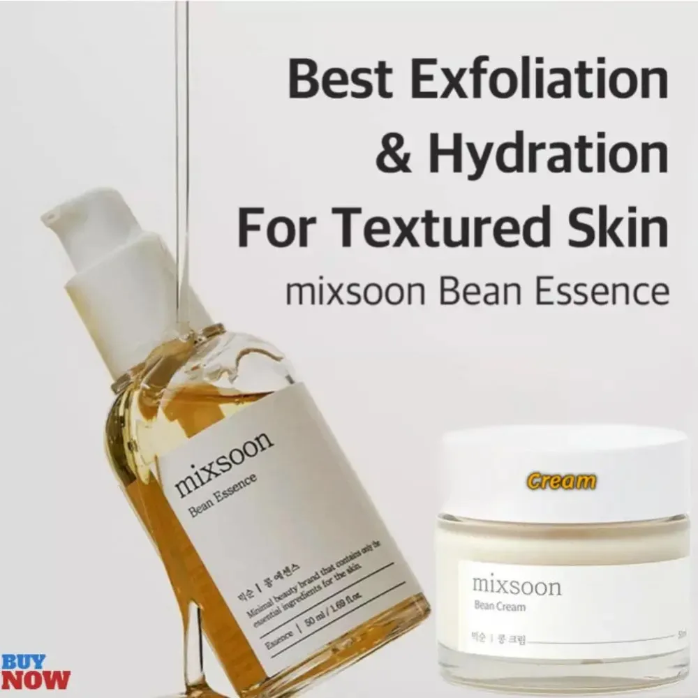 Mixsoon Bean Essence Cream Duo - đánh giá và giá Korean Skincare Routine