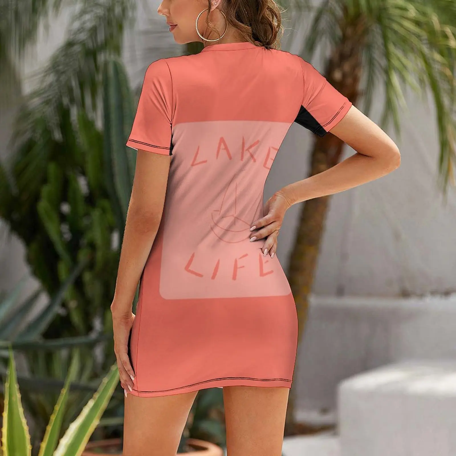 Lake Life (Light Red) Short-Sl - đánh giá và giá Korean Lifestyle Trends