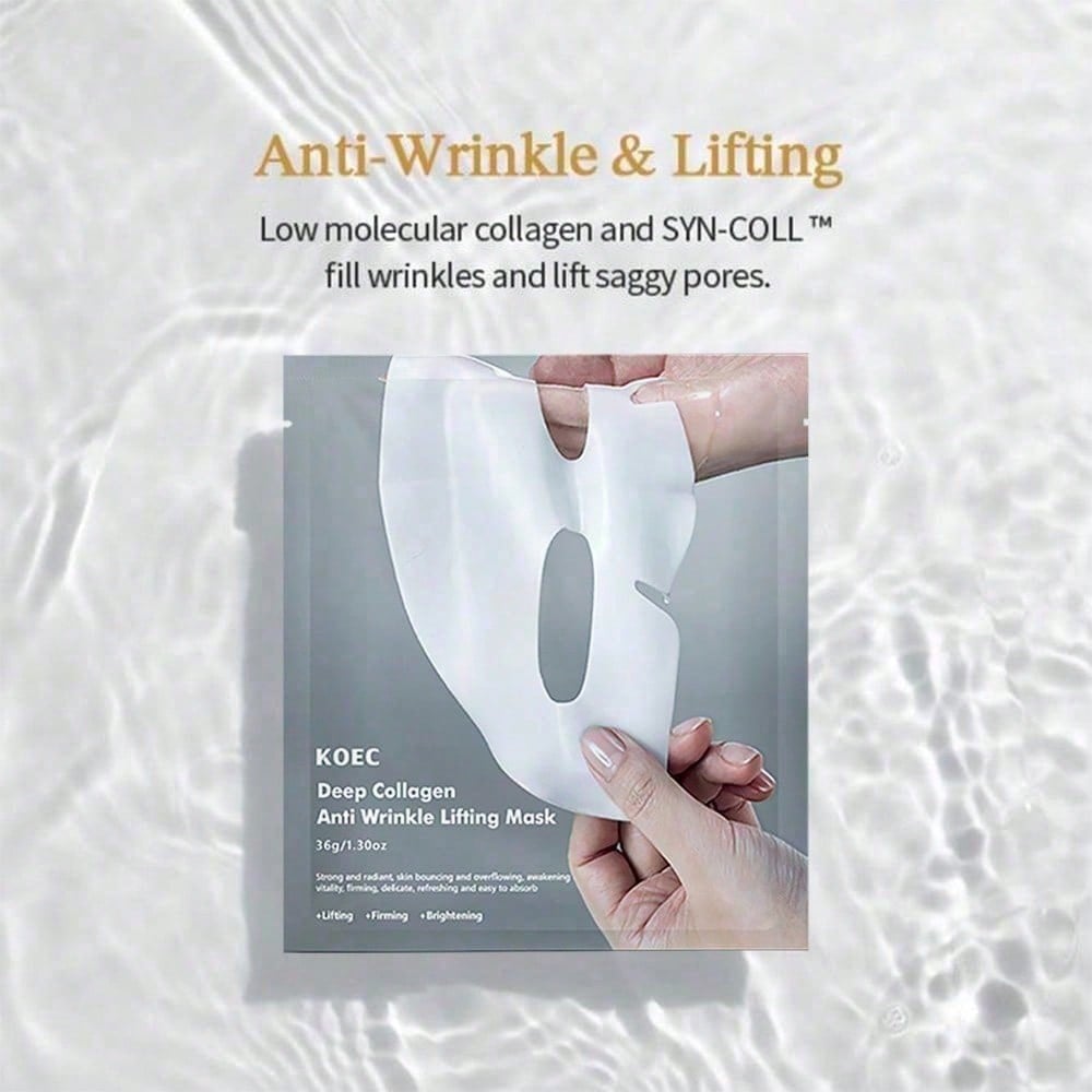 Deep Collagen Overnight Mask H - đánh giá và giá Sleeping Pack Overnight