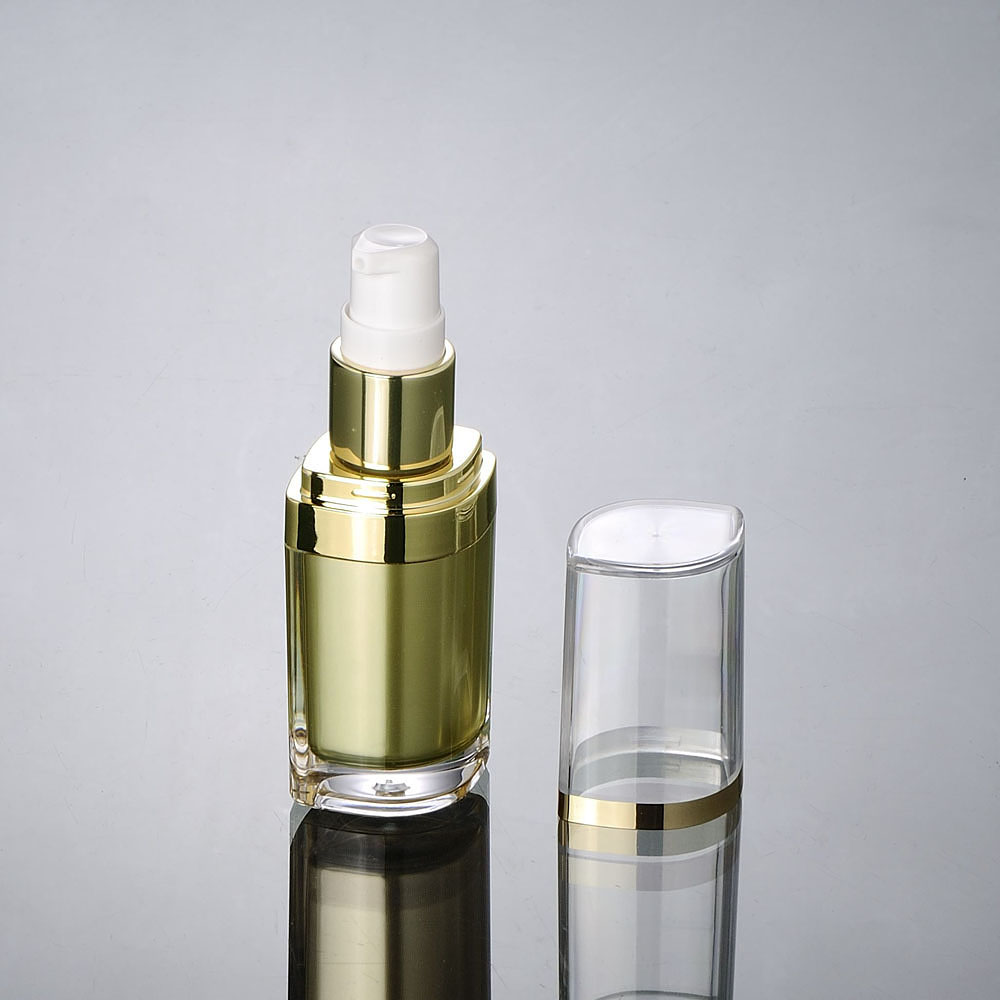 15ml gold acrylic bottle serum - đánh giá và giá Essence Serum Toner