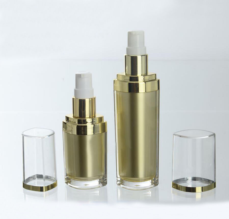 15ml gold acrylic bottle serum - đánh giá và giá Essence Serum Toner